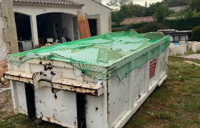 Enlèvement de 36m3 de DIB sur la commune de fontvieille 